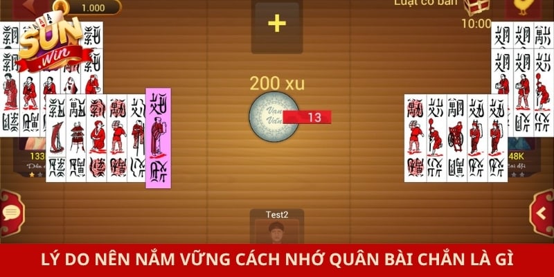 Lý do nên nắm vững cách nhớ quân bài chắn là gì