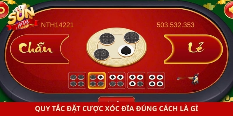 Quy tắc đặt cược xóc đĩa đúng cách là gì