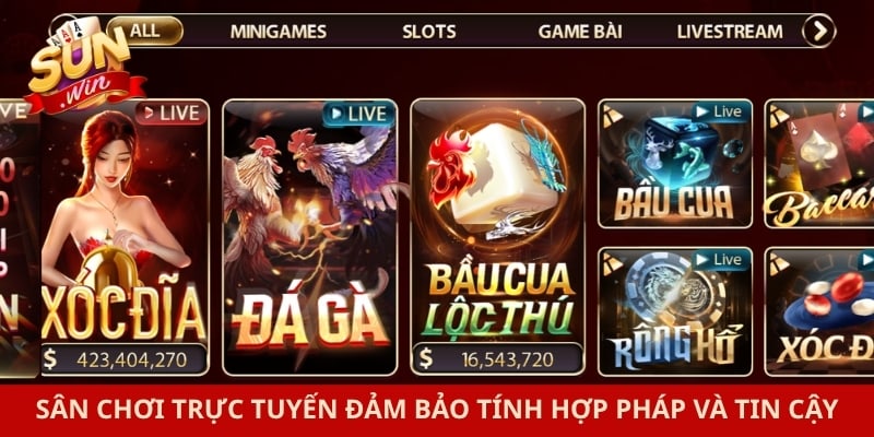 Trang chủ 12 Sân chơi trực tuyến đảm bảo tính hợp pháp và tin cậy