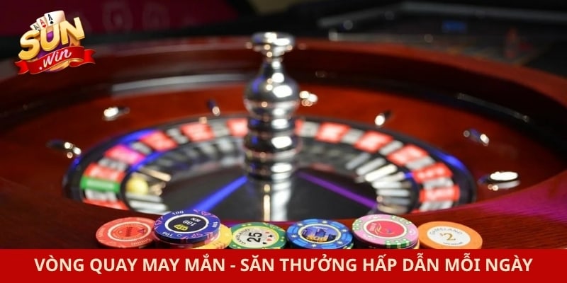 Vòng Quay May Mắn - Săn Thưởng Hấp Dẫn Mỗi Ngày